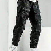 Herren Technische Utility-Cargohose mit Multifachtaschen, verstellbaren Gurtbändern & elastischen Saumbündchen Echo Archiv