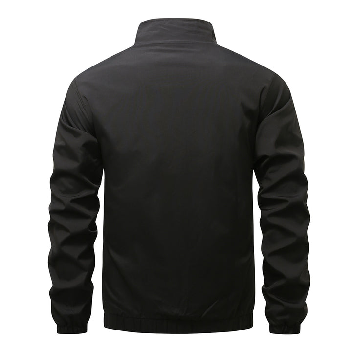 Herren sportliche Freizeitjacke mit stylischem Farbblockdesign Echoarchiv