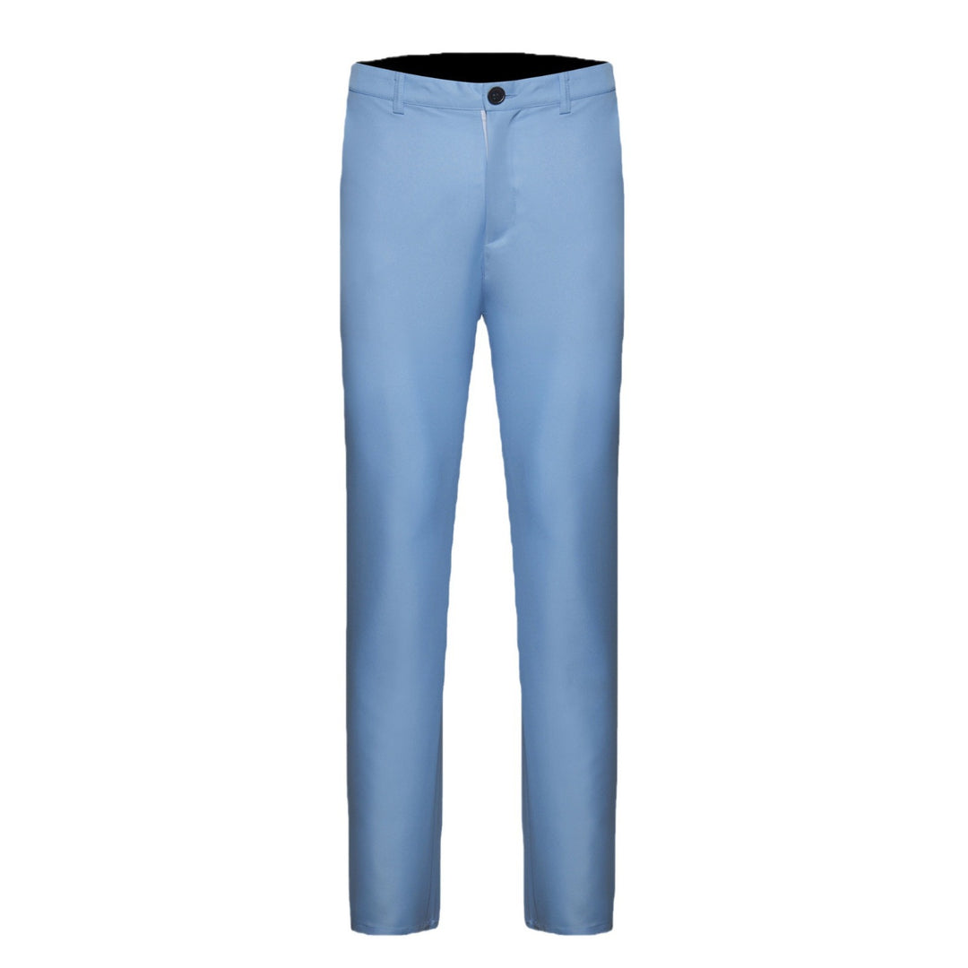 Herren elegante Chino-Hose mit schmalem Schnitt und atmungsaktivem Material Echoarchiv