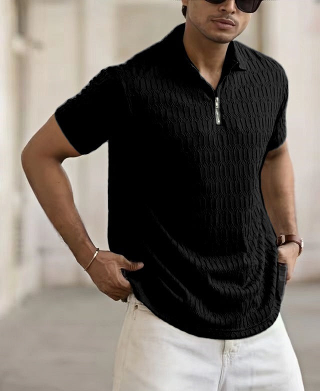 Herren Kurzarm Poloshirt Echoarchiv