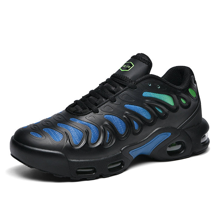Herren futuristische Dämpfungs-Sneaker mit sichtbarer Luftkammer und strukturiertem Mesh-Overlay Echo Archiv