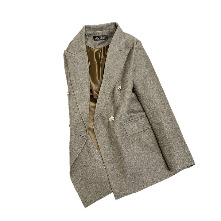 Damen Eleganter Double-Breasted Blazer Echo Archiv