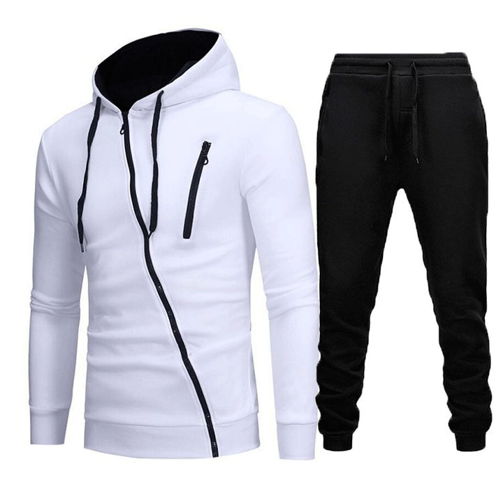 Herren Funktionsjacke mit asymmetrischem Reißverschluss und sportlicher Passform Echoarchiv