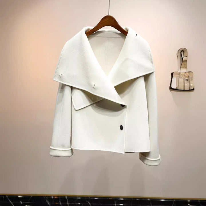 Damen elegante Übergangsjacke mit hohem Kragen Echoarchiv
