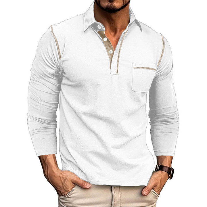 Herren Langarm Poloshirt Echoarchiv