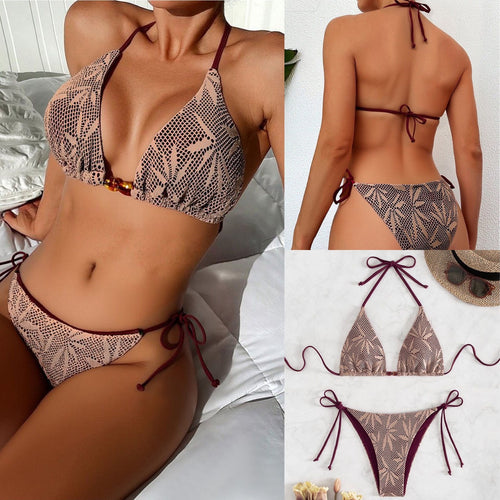 Damen Raffinierter Häkel-Bikini Echo Archiv