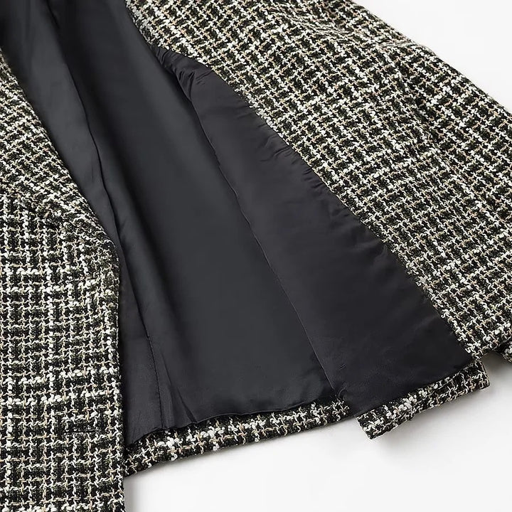 Damen Kurzblazer aus Bouclé‑Tweed mit kastiger Cropped‑Silhouette Echo Archiv