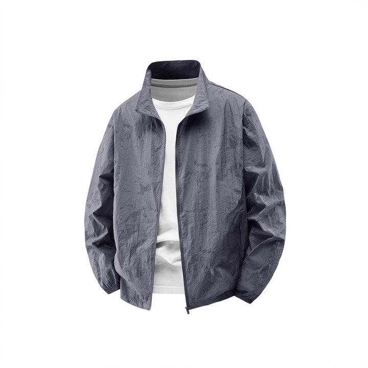 Herren Leichte Übergangsjacke mit praktischem Windschutz Echo Archiv