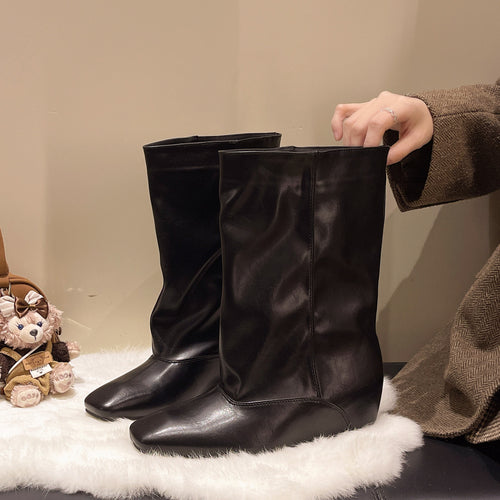 Damen Elegante und modische Stiefel Echo Archiv