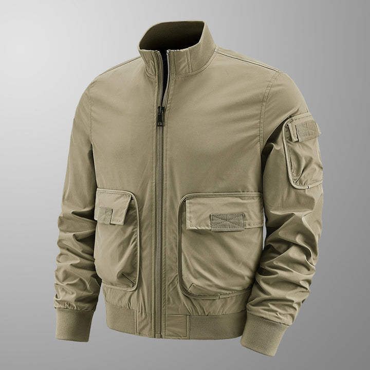 Herren leichte Übergangsjacke mit vielen Taschen Echo Archiv