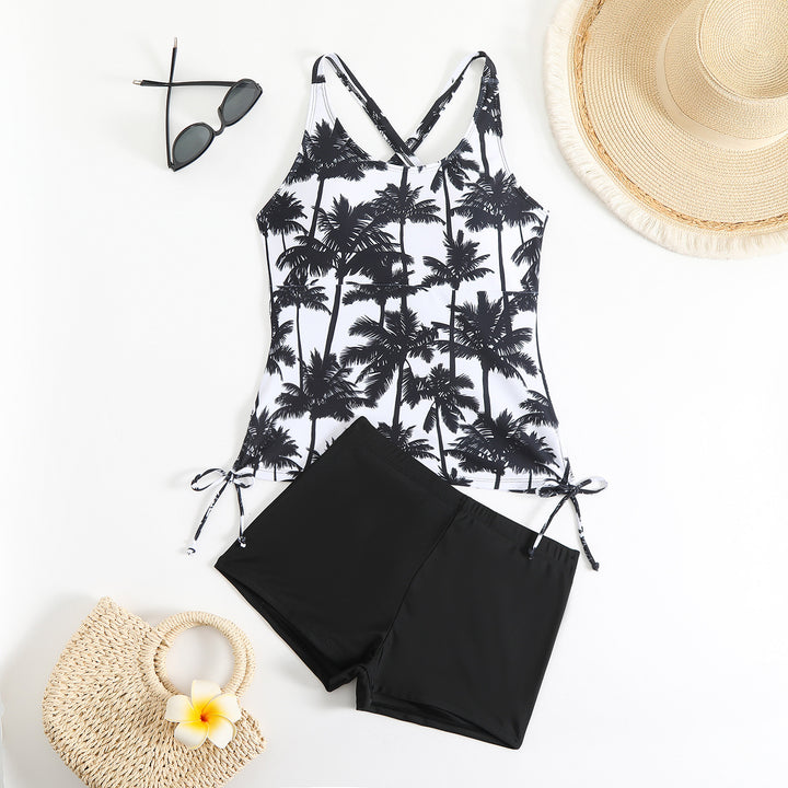 Damen Tankini-Oberteil mit sportlichen Shorts Echo Archiv