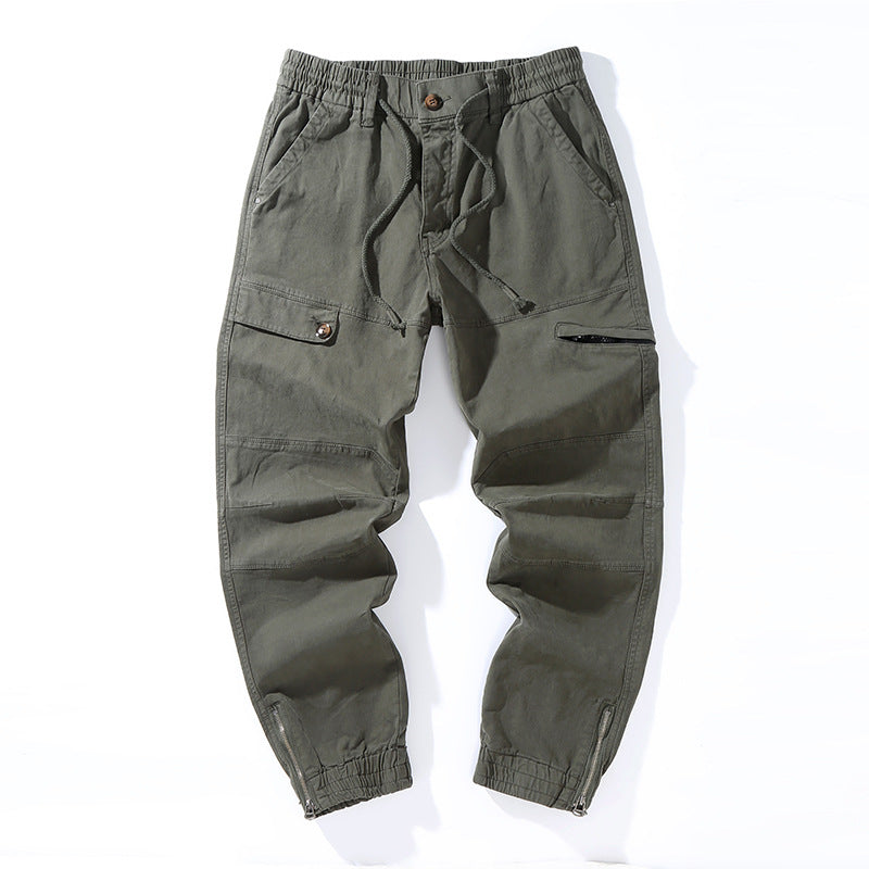 Herren praktische Cargo-Hose mit elastischem Bund und zahlreichen Taschen Echoarchiv