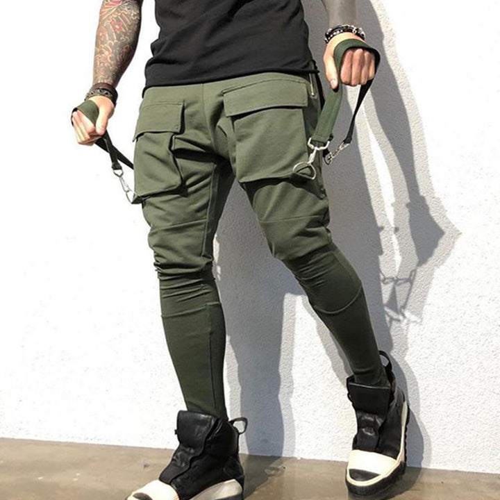 Herren Cargo-Hose mit verstellbaren Trägern Echoarchiv