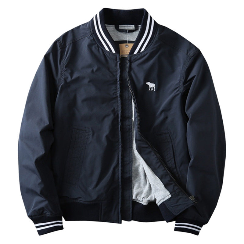 Herren Sportliche Bomberjacke mit praktischen Taschen und elastischen Bündchen Echoarchiv