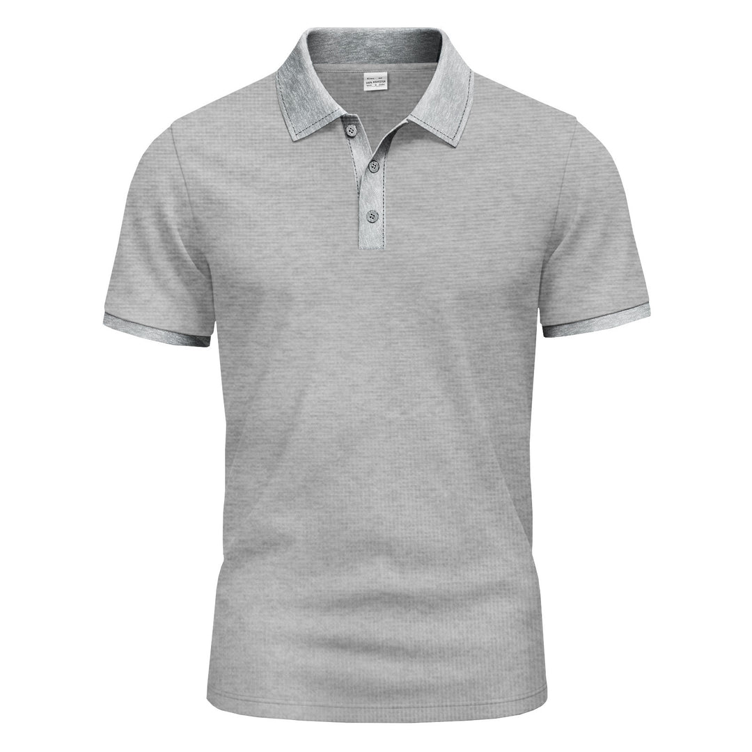 Herren Sportliches Poloshirt mit feuchtigkeitsableitenden Eigenschaften und strukturiertem Design Echoarchiv