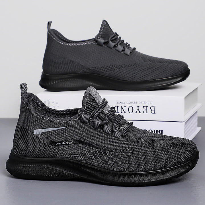 Herren nan atmungsaktive Strick-Sneaker mit sockenähnlichem Schaft und flexibler Komfortlaufsohle Echo Archiv