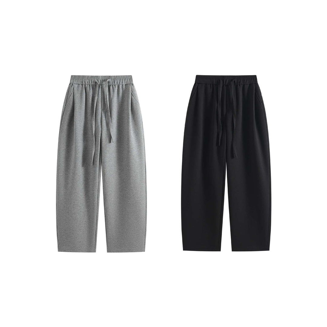 Damen Weite Jogginghose aus Baumwollmischung mit elastischem Kordelbund Echoarchiv