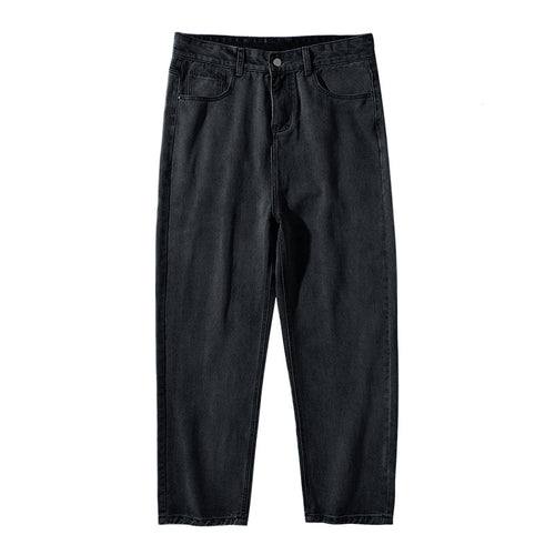 Damen Hochgeschnittene Relaxed-Fit Denim‑Hose mit leicht taillierter Schnittführung und geradem Knöchelabschluss Echo Archiv