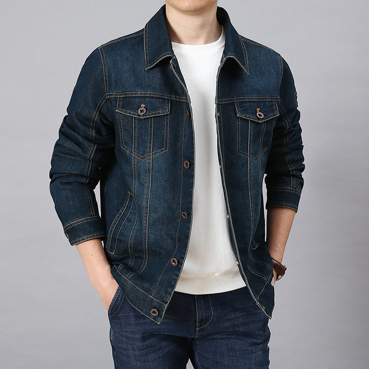 Herren Klassische Jeansjacke Echo Archiv
