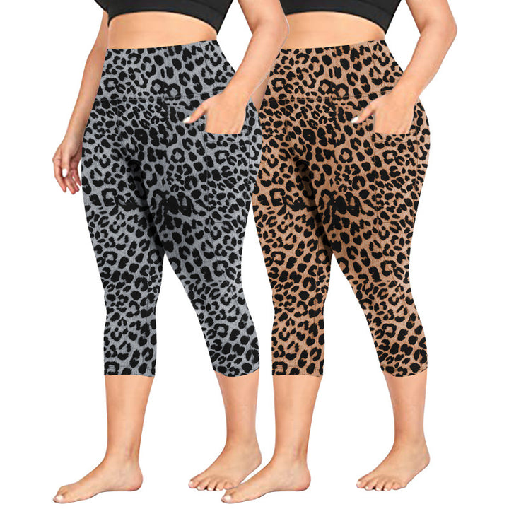 Damen Sculpting-Capri mit hoher Taille, Seitentaschen und formender Nahtführung echoarchiv-