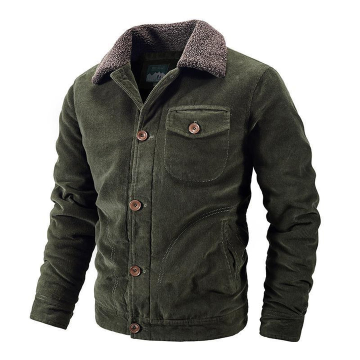 Herren Modische Cordjacke Echo Archiv