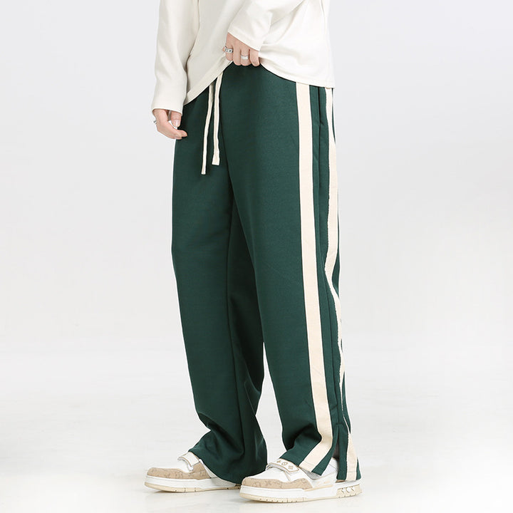 Herren Sportliche Lounge-Hose mit seitlichen Streifen Echo Archiv