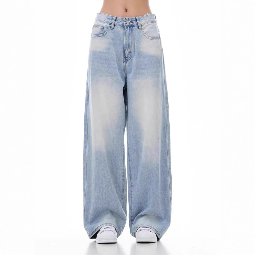 Damen Weit geschnittene Casual Jeans Echo Archiv