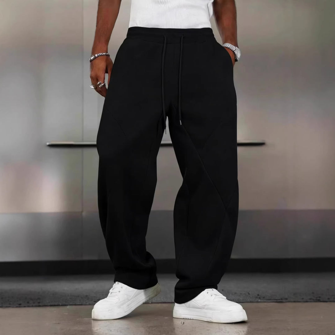 Herren Lässige Oversized Jogginghose Echo Archiv