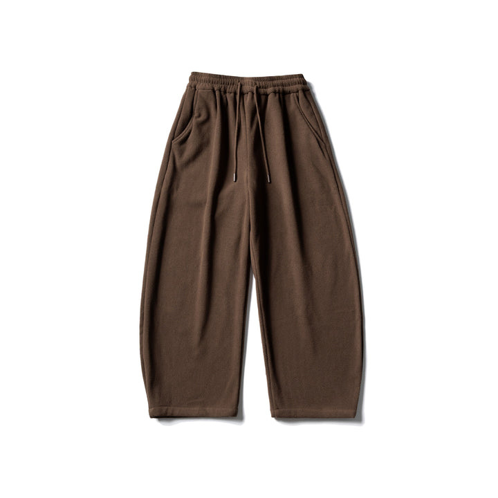 Unisex Fleece-Jogginghose mit elastischem Tunnelzugbund, seitlichen Eingrifftaschen und konischem Bein Echoarchiv