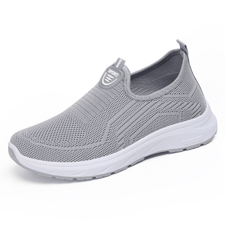 Damen Atmungsaktive Slip-On SnEchoarchivkers mit elastischem Einsatz und dämpfender Sohle Echoarchiv