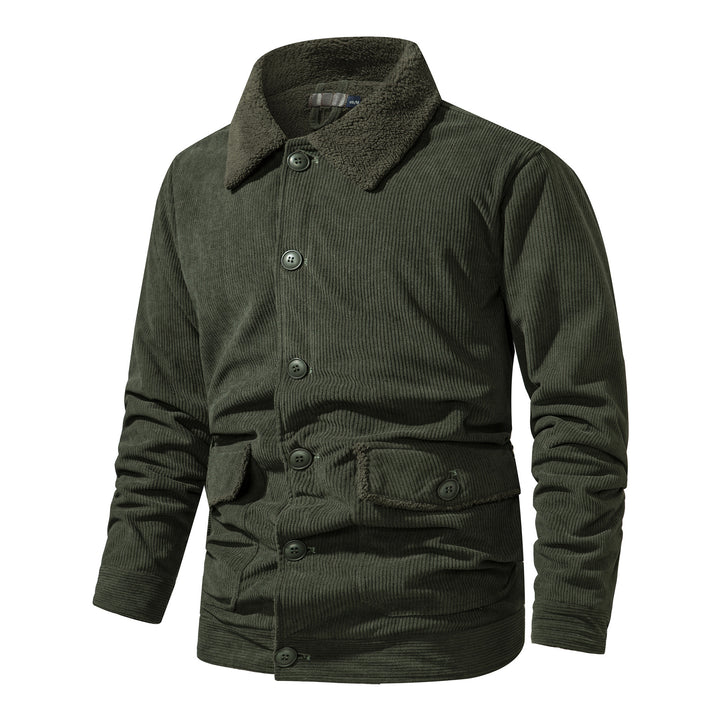 Herren Cord-Jacke mit bequemem Teddyfutter Echoarchiv