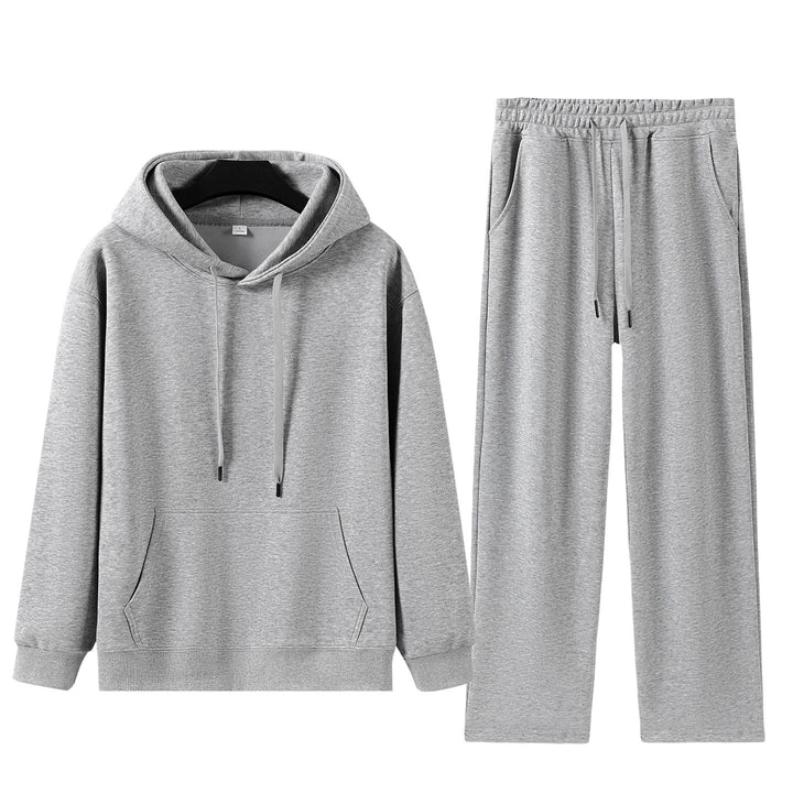 Damen Sportlicher Kapuzenpullover und Jogginghose Set