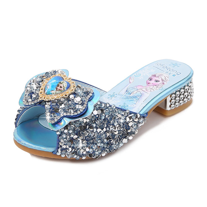 Damen Glitzernde Hausschuhe Echo Archiv