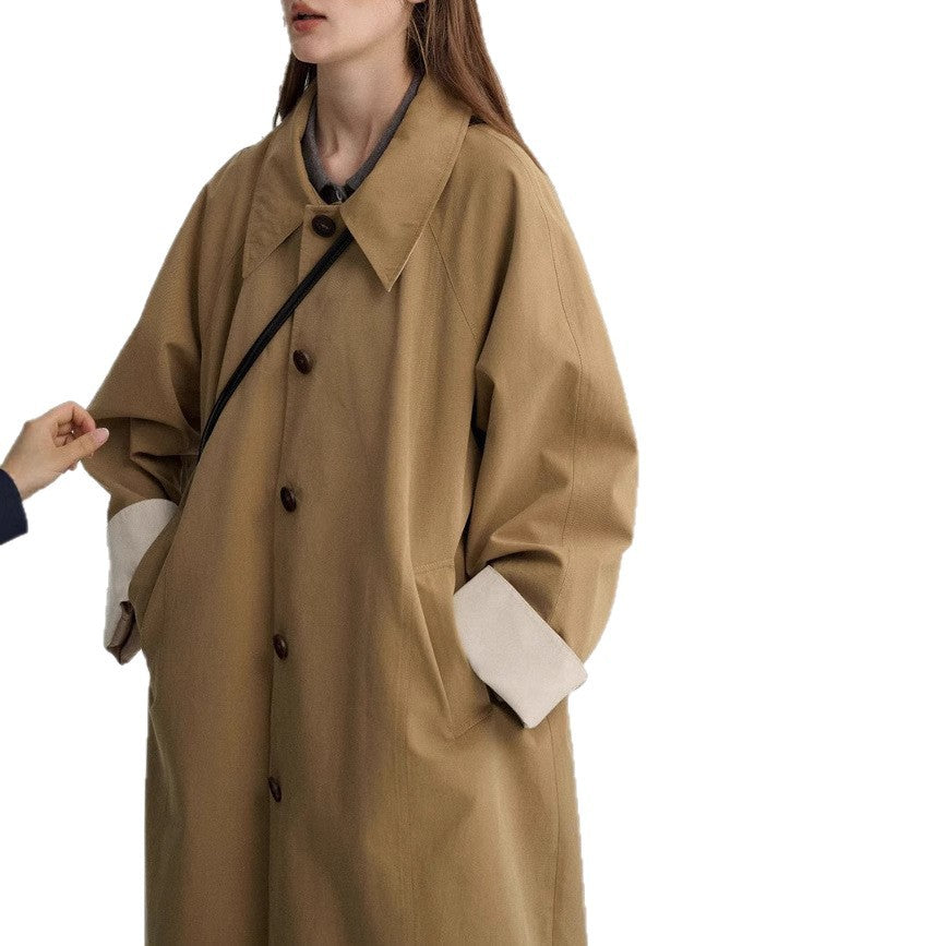 Damen Übergroßer City-Trenchcoat Echoarchiv