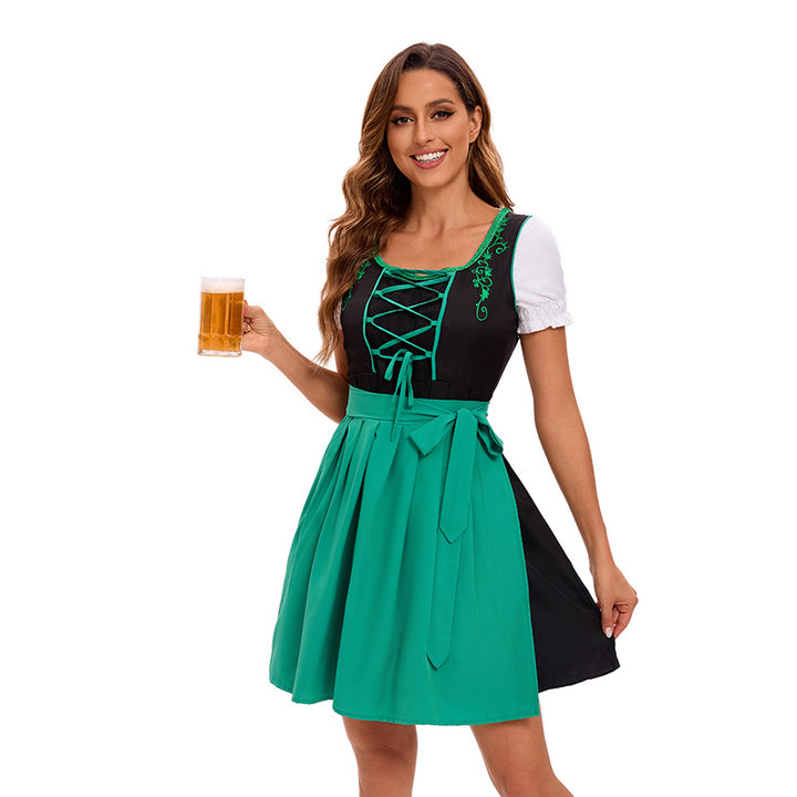 Damen nan transparente Bluse mit bestickten Puffärmeln und gerafftem Vorderteil Echo Archiv