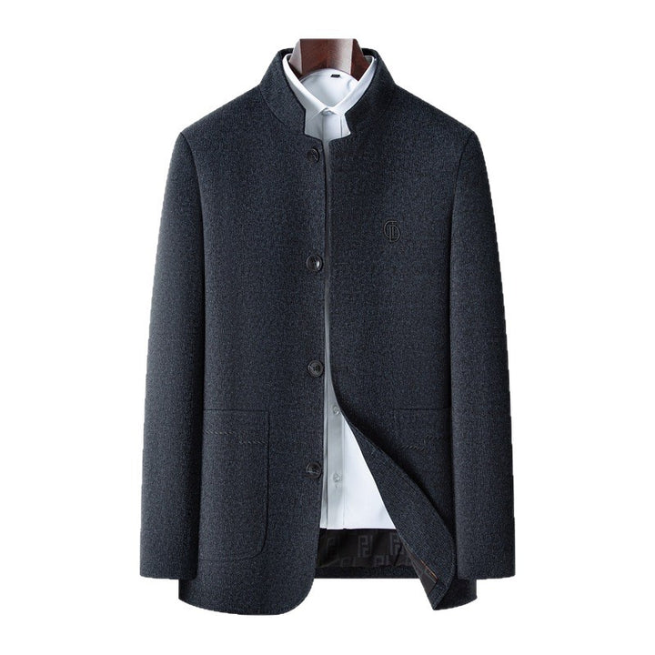 Herren Modische Wolljacke Echo Archiv