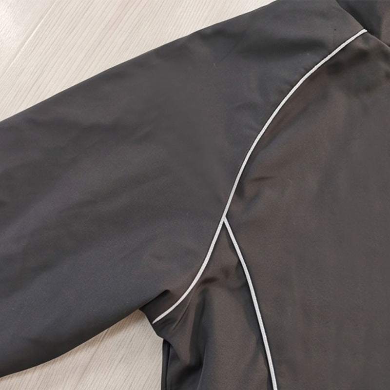 Herren Sportliche Windjacke mit Stehkragen Echo Archiv