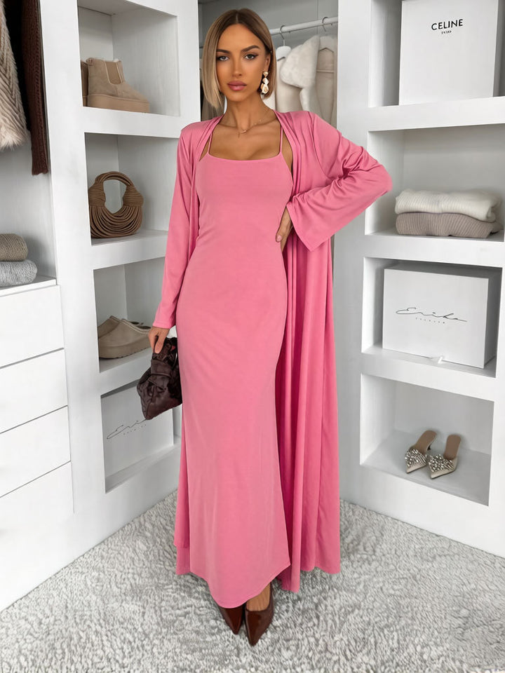 Damen Langes Maxikleid mit umschmeichelndem Schnitt Echo Archiv