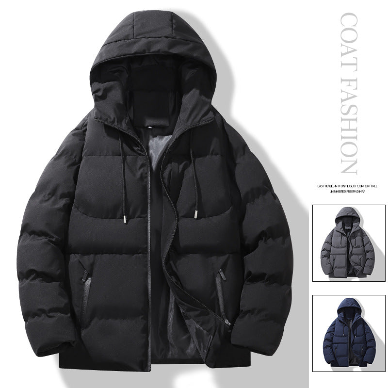 Herren Gepolsterte Steppkapuzenjacke mit Thermofüllung und winddichter Außenhaut Echo Archiv