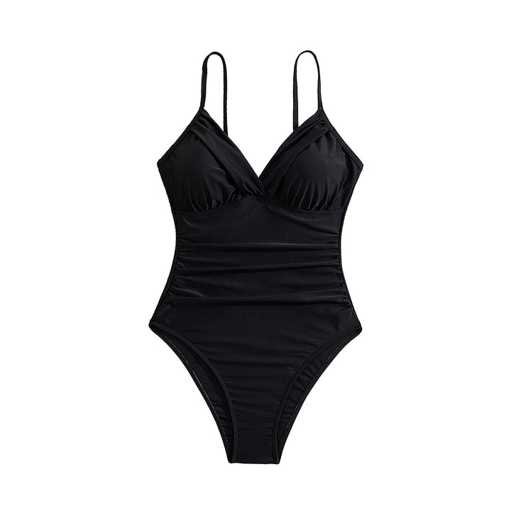 Damen Eleganter Schwimmanzug mit tiefem Ausschnitt Echo Archiv