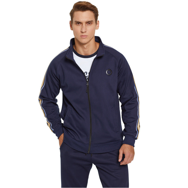 Herren sportliches Freizeitanzug-Set mit praktischen Taschen und atmungsaktiven Materialien Echoarchiv