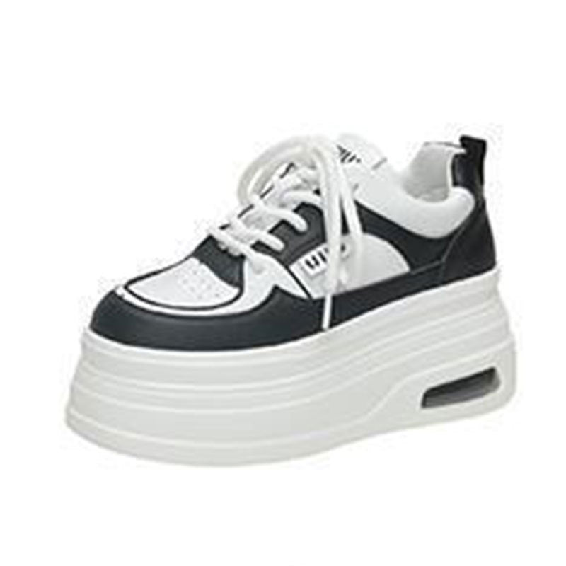 Damen Plateau Sneakers mit trendigem zweifarbigem Design und verstärkter Dämpfung Echo Archiv