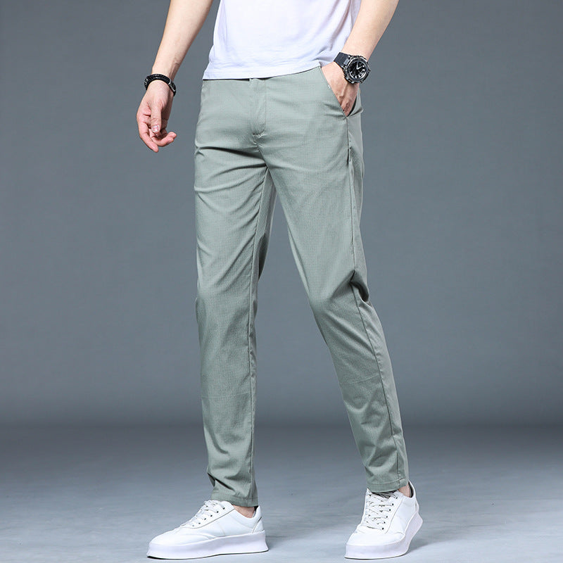 Herren bequeme Chino-Hosen mit leichtem Stretch-Material Echoarchiv