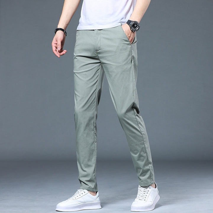 Herren bequeme Chino-Hosen mit leichtem Stretch-Material Echoarchiv