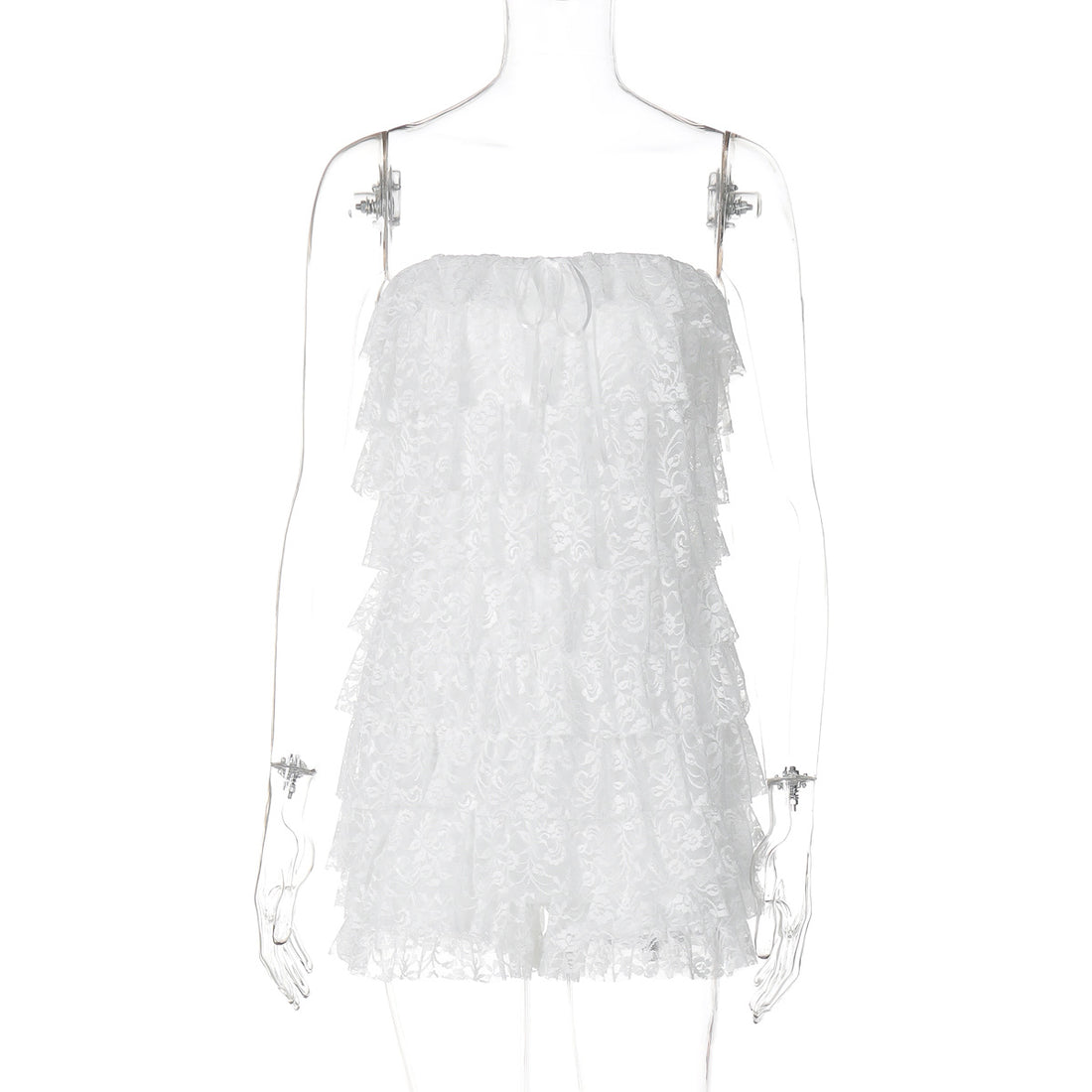 Damen Rüschenshirt mit Trägern – Élovi
