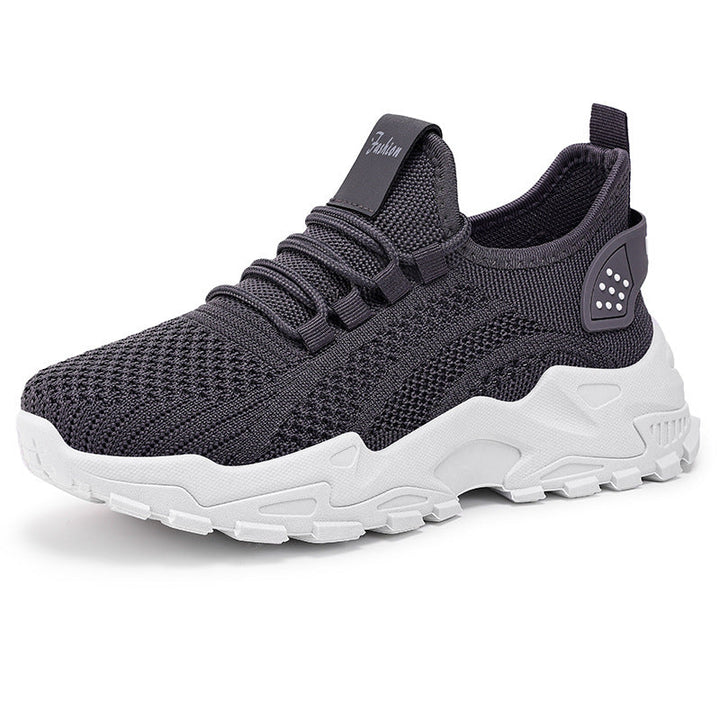 Damen Sportliche Sneaker mit atmungsaktiver Netzstruktur und dämpfender Sohle Echo Archiv