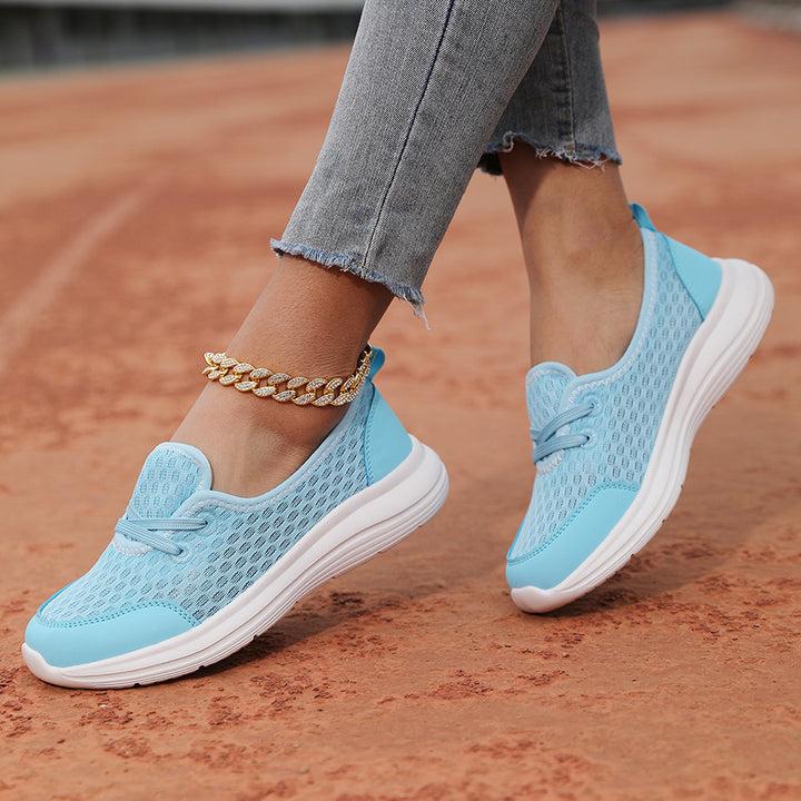 Damen nan atmungsaktiver Schlupfsneaker mit viskoelastischem Fußbett und rutschfester Sohle Echo Archiv