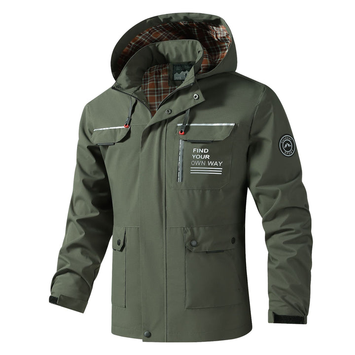 Herren wetterfeste Multifunktionsjacke Echoarchiv