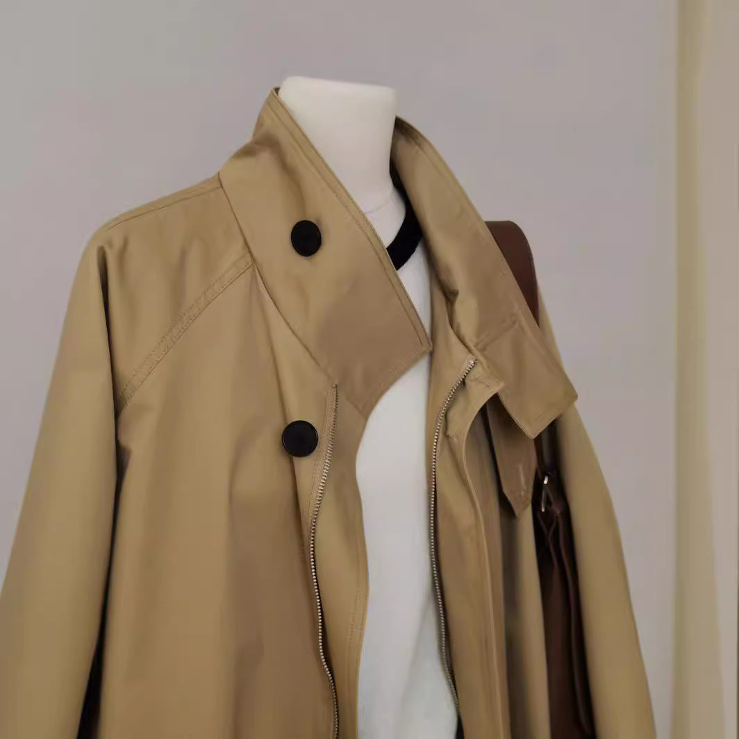Damen Lässige, übergroße Utility-Jacke Echoarchiv