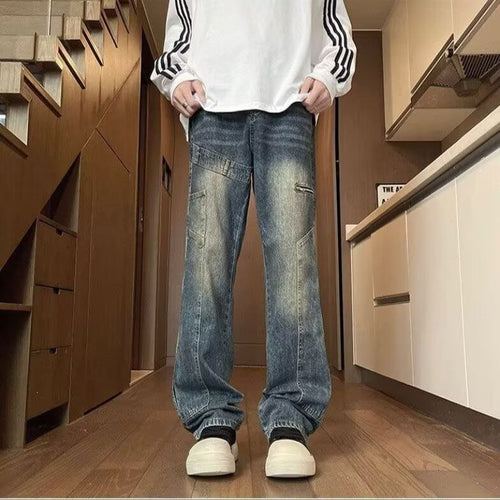 Herren Bequeme und lässige Cargo-Jeans Echoarchiv